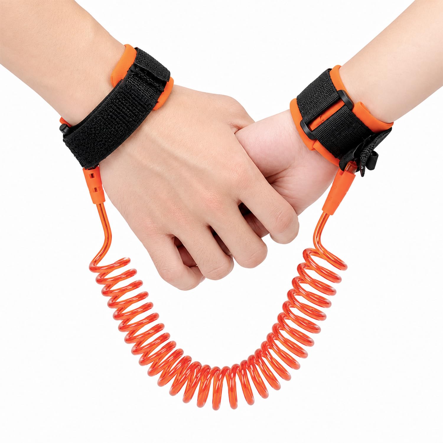 SYGA 2 Meter Anti Lost Safety Wrist Bracelet for Baby Child,with Extra Long Harness Strap Walking Hand Belt(Orange)-image-17