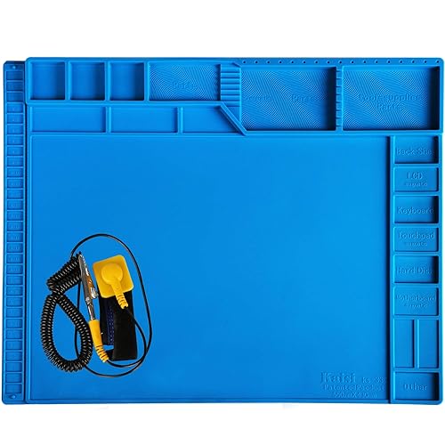 Kaisi 21.6 x 16.9 Inch Large Electronics Repair Mat Silicone