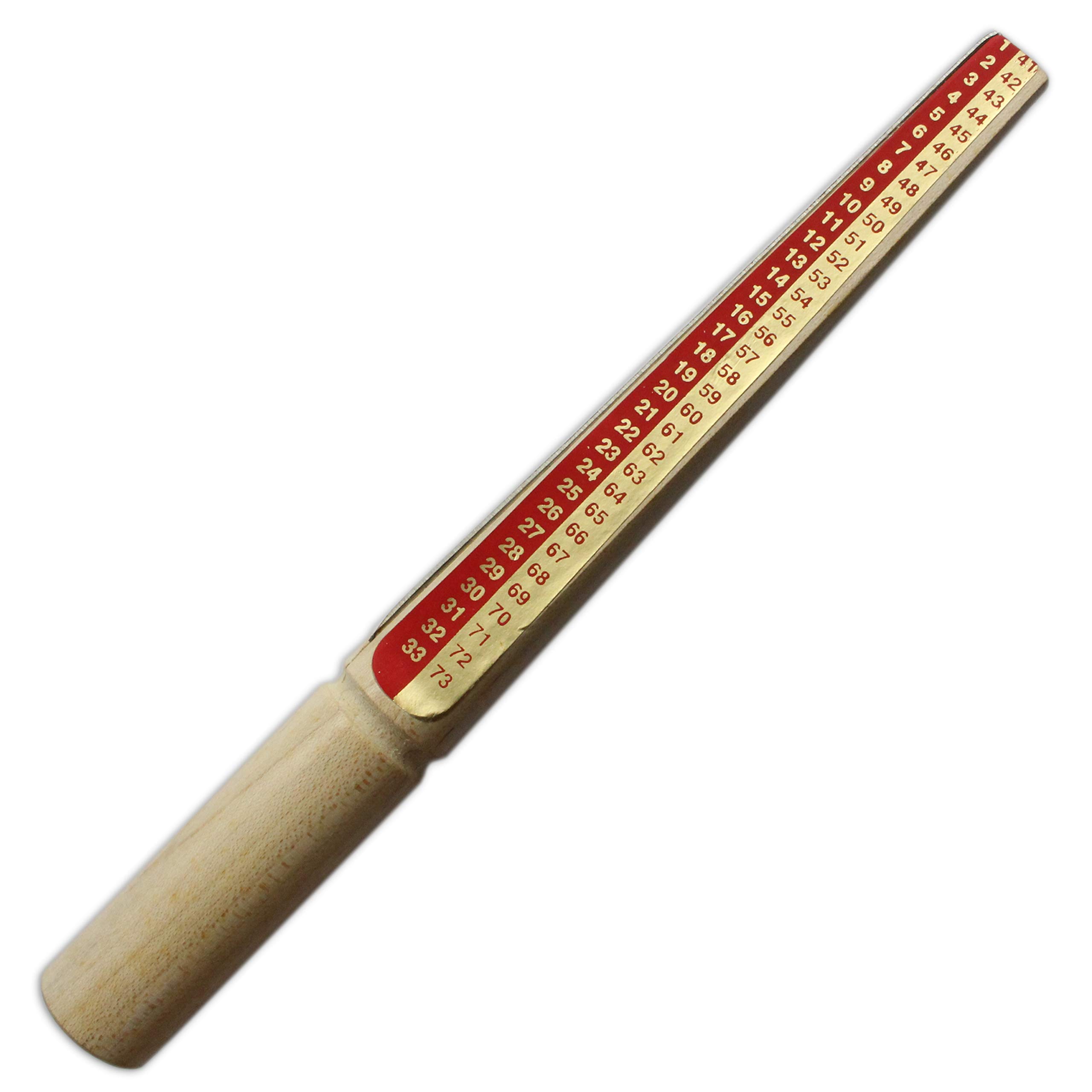 Jewellers Tools Red Wax Ring Tube Cutter (Red) : Jewellers Sizer Stick For Lost Wax Casting Carving (90)