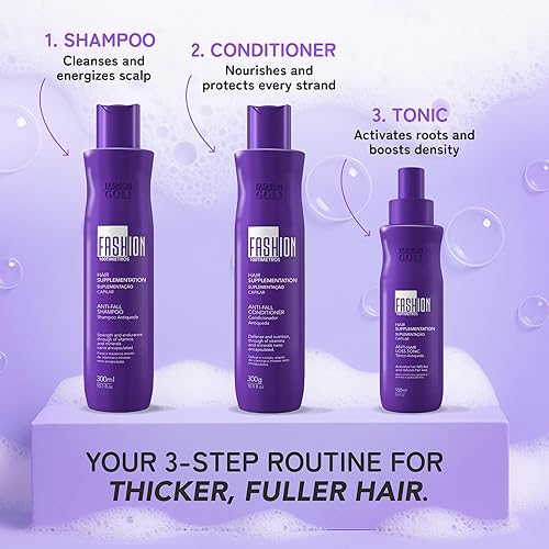 Miniatura 6 de FASHION GOLD CHAMPÚ Anti-Adelgazamiento 10.1 fl oz  100Tímetros