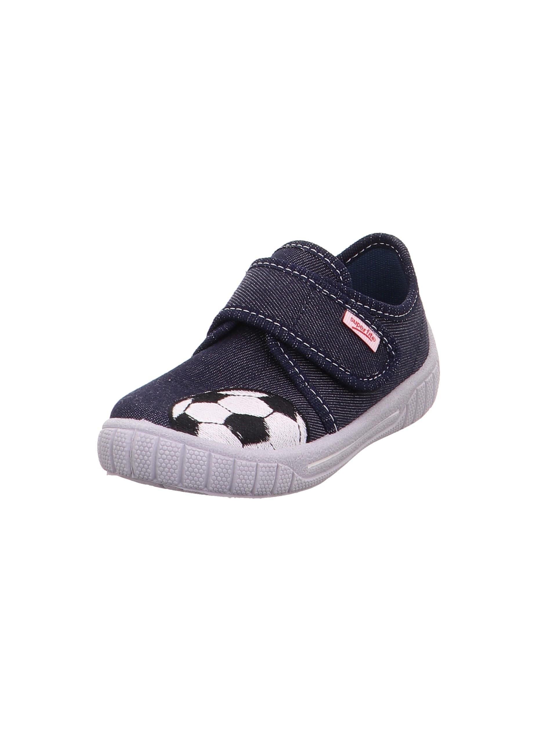 Superfit Jungen BILL 800273 Hausschuh, Blau 8700, 24 EU