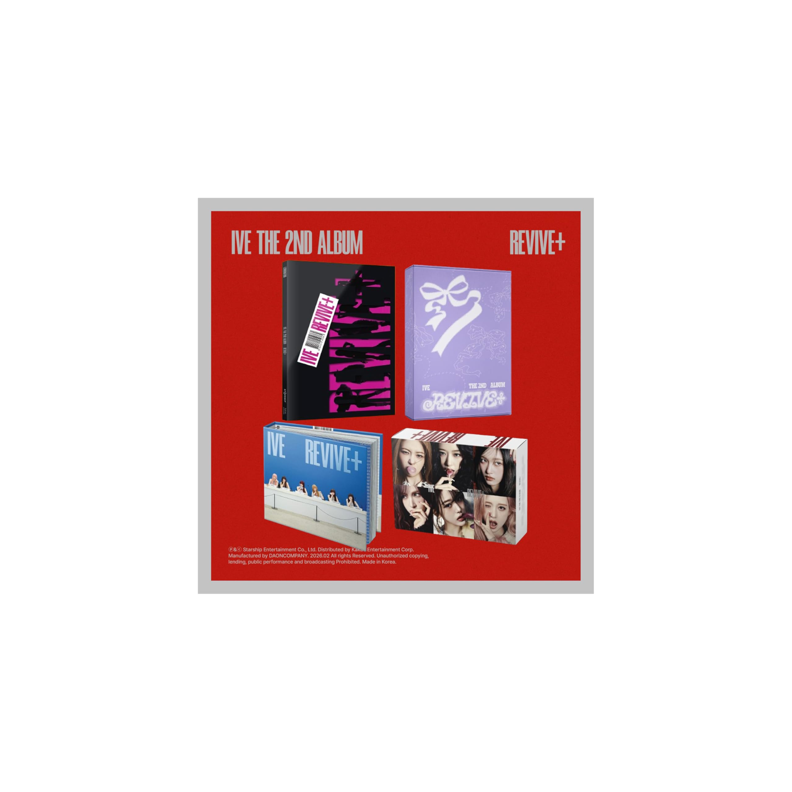 IVE REVIVE+ 2nd Album with Tracking Sealed (Digipack Random Version) - 3