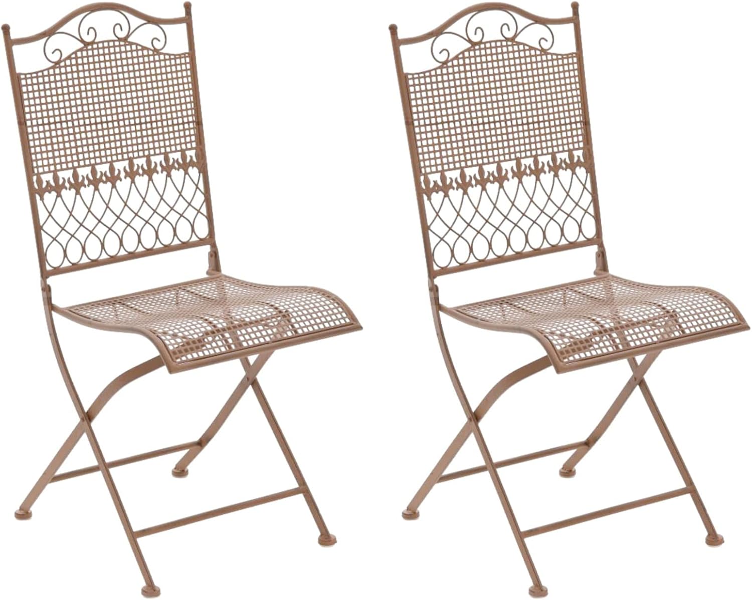 Set di 4 sedie Coquille in metallo cromato, Calligaris