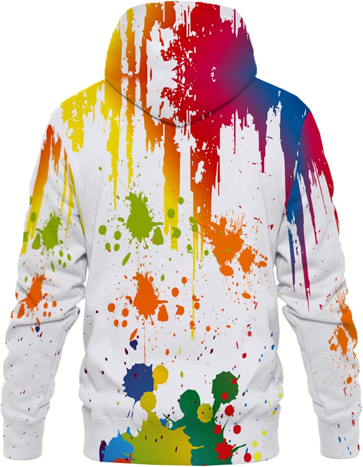 Yasswete Unisex Men's and Women's Novelty Hoodies 3D Fashion Digital Print Pullover Hooded Sweatshirts with Pockets - Image 4