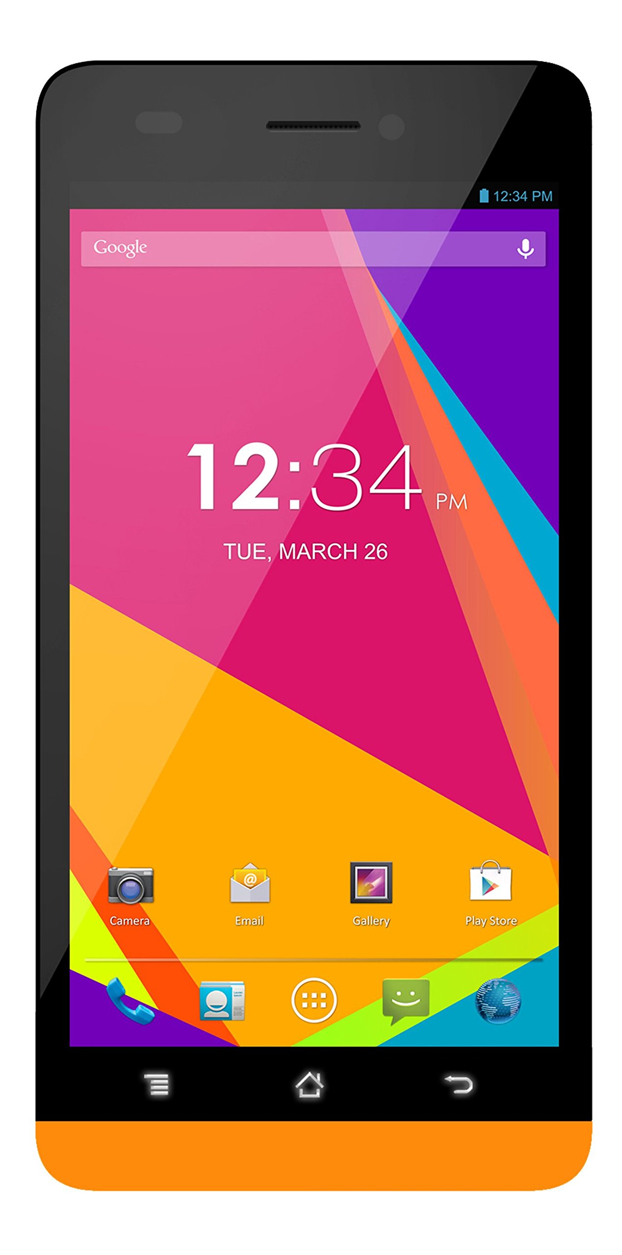 BLU Studio 5.0 LTE, 8MP, (4GB+1GB RAM)- Factory Unlocked (Orange) - Unlocked Cell Phones - Retail Packaging - Orange