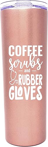 Regalos de enfermera para mujeres  Vaso de enfermera, vasos, tazas, botella de agua  Regalo para asistente médico, LPN, RN, CNA, estudiantes de