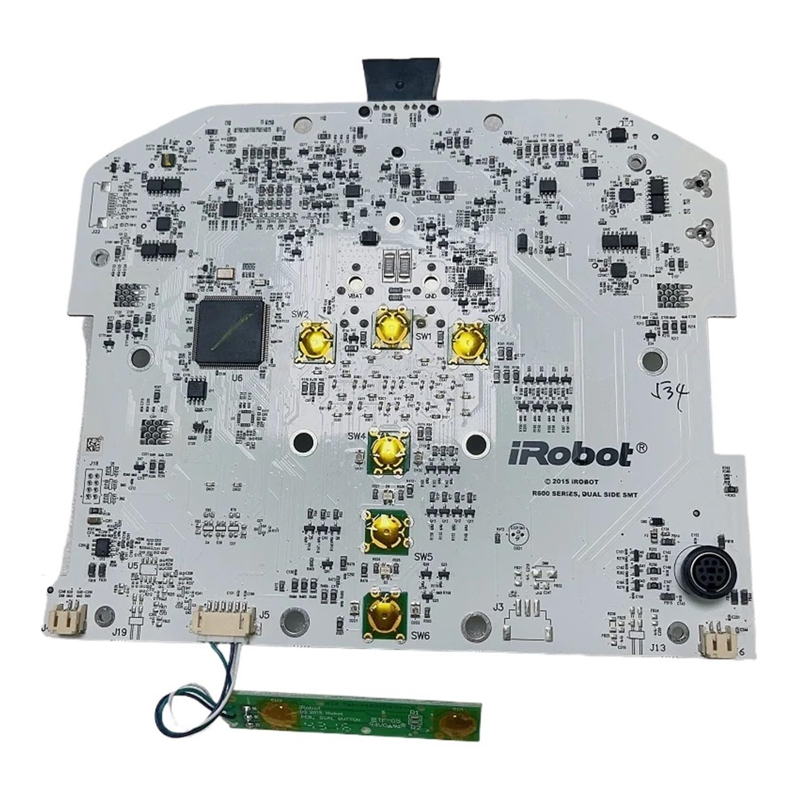 PCB Motherboard For IRobot ，Compatible For Roomba， 500 600 Series Vacuum Cleaner Replacement Circuit Board Mainboard With Timing Function(2PCS.)