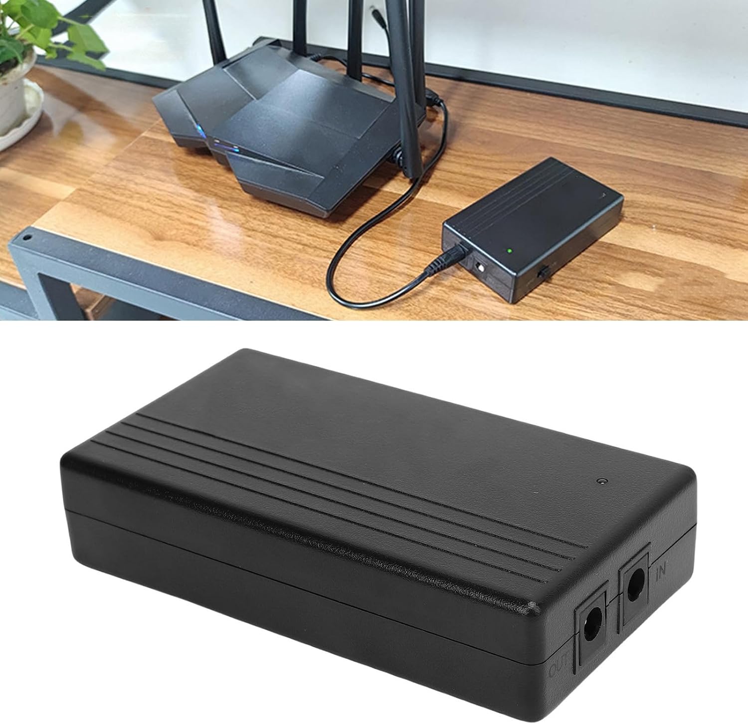 FTVOGUE 7800mAh UPS Power Supply Uninterruptible Battery Backup for Router Modem Security Camera with Multiple Protection
