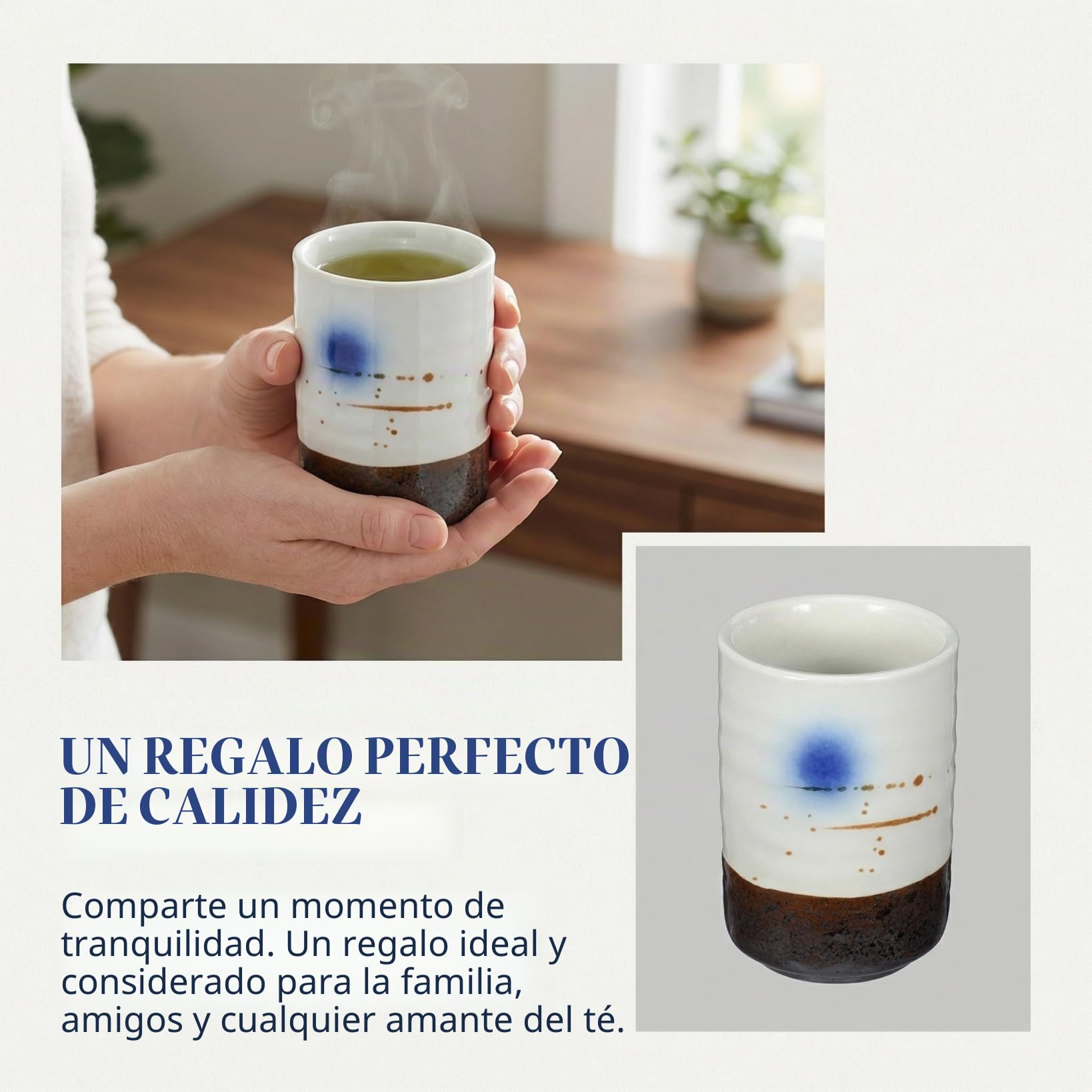 Cabilock Taza japonesa pintada a mano juego de té matcha vasos retro tazas de té japonesas tazas de té para el salón de té té hora del té taza de té estilo japonés taza de té de cerámica