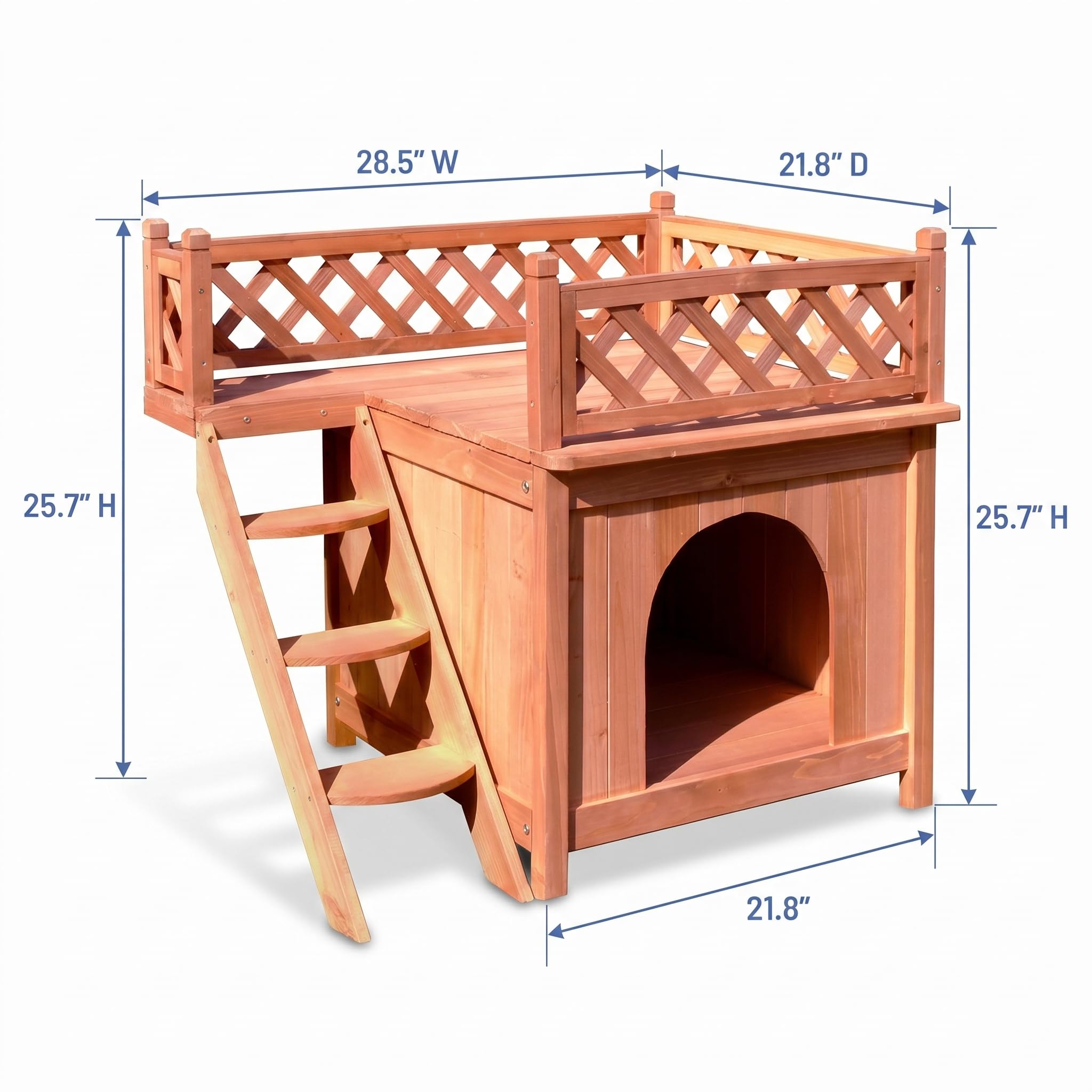 Amazon.com : Merry Pet MPS002 Wood Room with a View Pet House