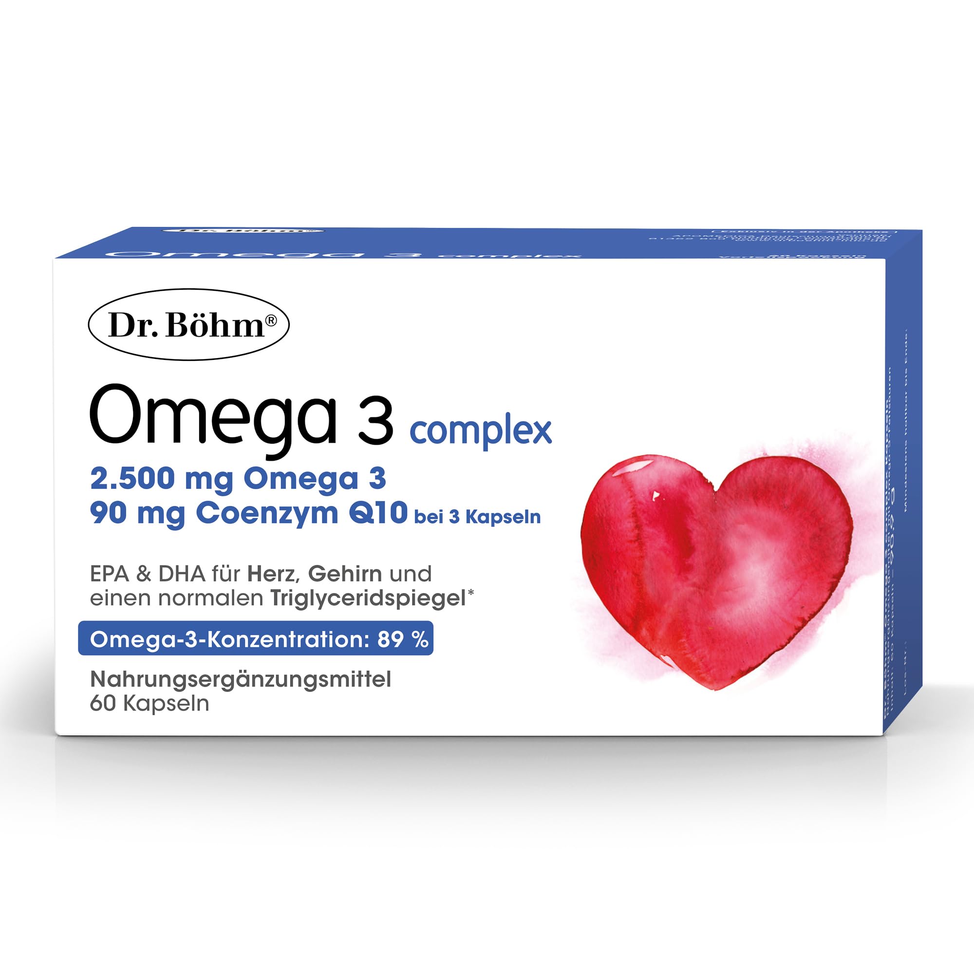 Dr. Böhm Omega 3 complex, 60 Sztuka Kapsułki