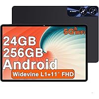 Tablet 11 Pollici Android Tablet con 24GB RAM + 256GB ROM(TF/2TB)