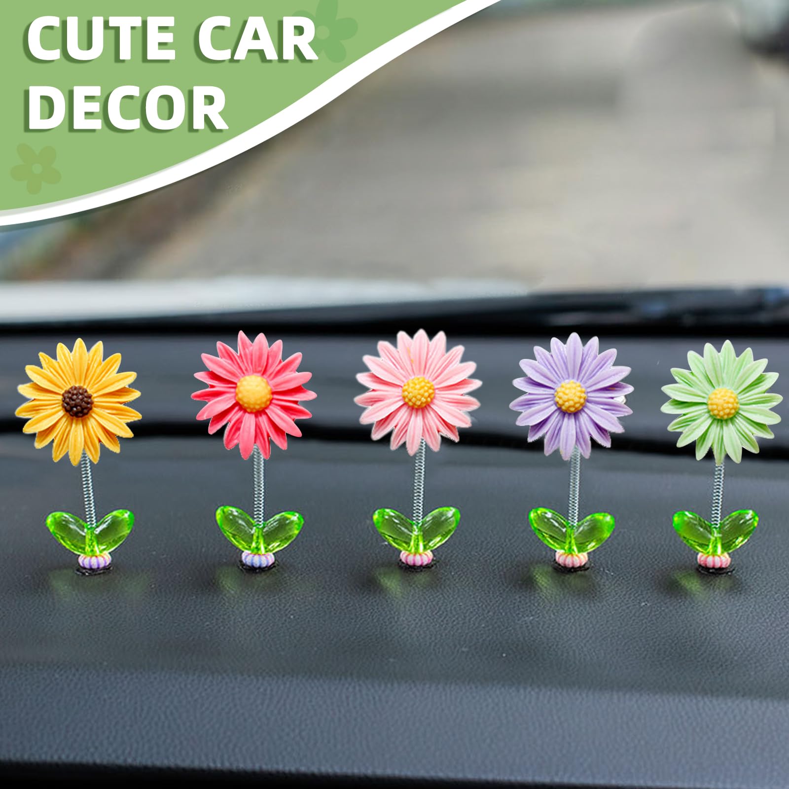 1/4 stuks auto dashboard decoratie grappig