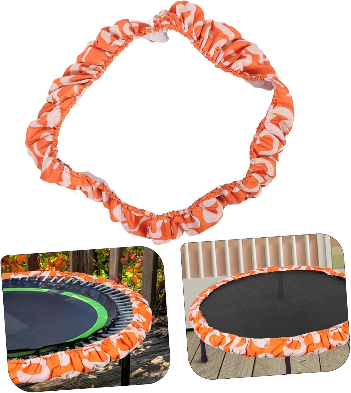 Trampoline Accessory Cover Spring Pad Safety Net Oxford Easy to up Boy Girl