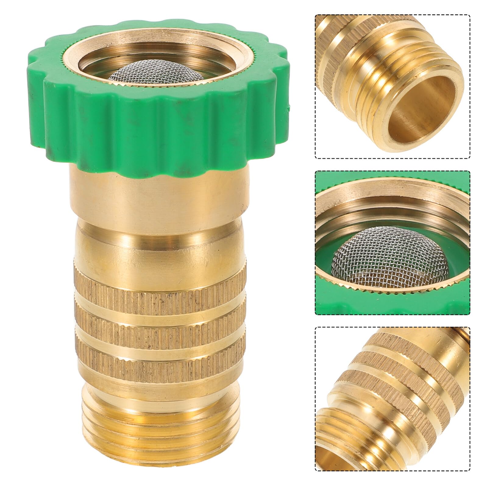 Regulador Presión Agua Latiguillos Rv Válvula Reductora Protección Tuberías Conector Rápido Grifo Camping Motorhome Adaptable