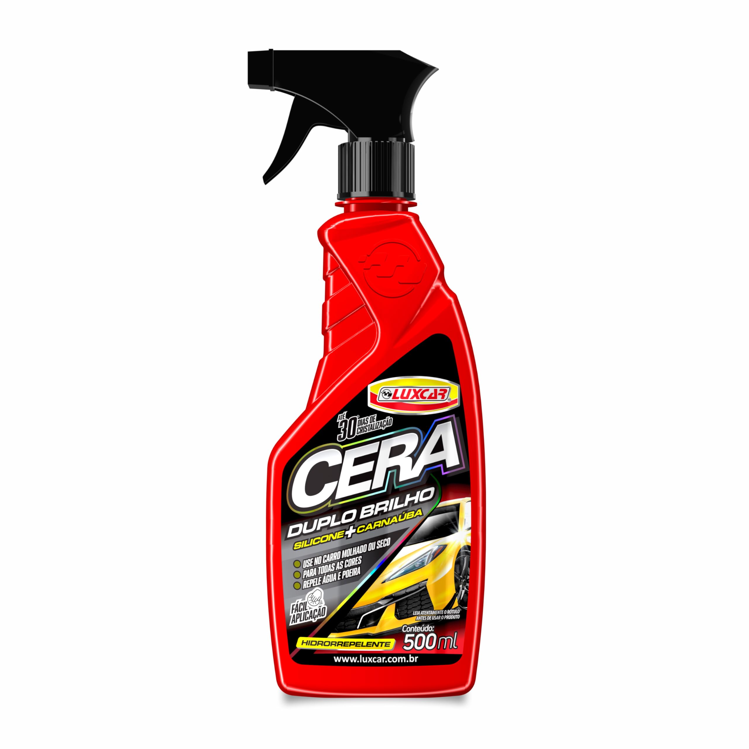 Luxcar - Cera Líquida Automotiva Carnaúba Duplo Brilho
