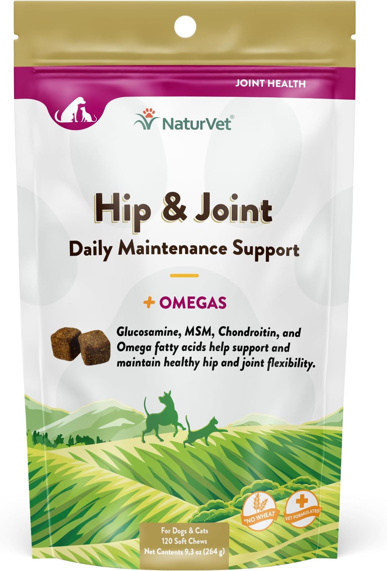 Hip & Joint Soft Chew (Bag) 120 ct
