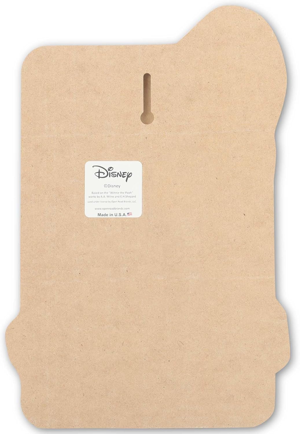 Open Road Brands Disney Winnie the Pooh and Tigger Today is My New Favorite Day Wood Wall Decor - Cute Pooh Wall Art for Kids' Bedroom or Nursery