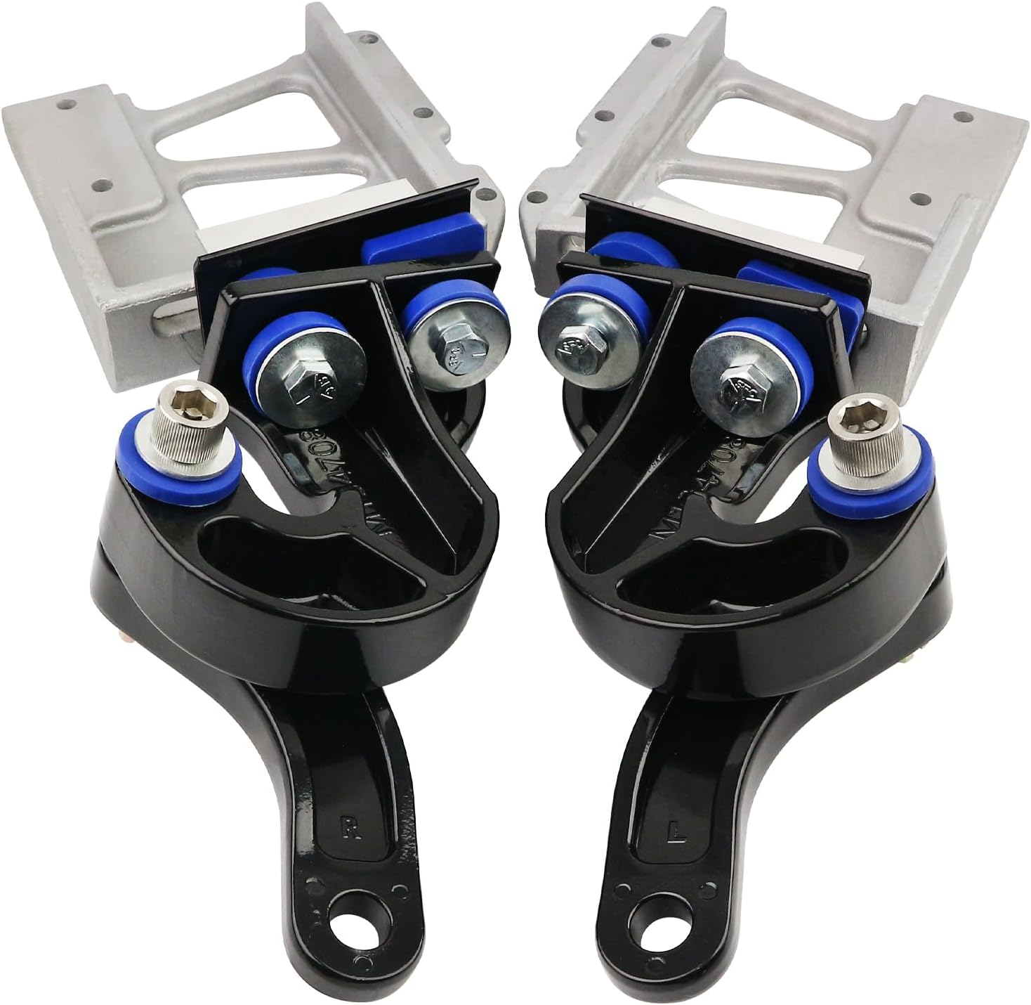 M134708R M134708L Replacement Lower Hood Pivot Kit & Pivot Bolt Kit & Hinge Hood Upper Pivot Bracket Kit Part Compatible with Peterbilt 377 378 379, 13-04708R 13-04708L 13-04154 13-04164 13-04286L13-0