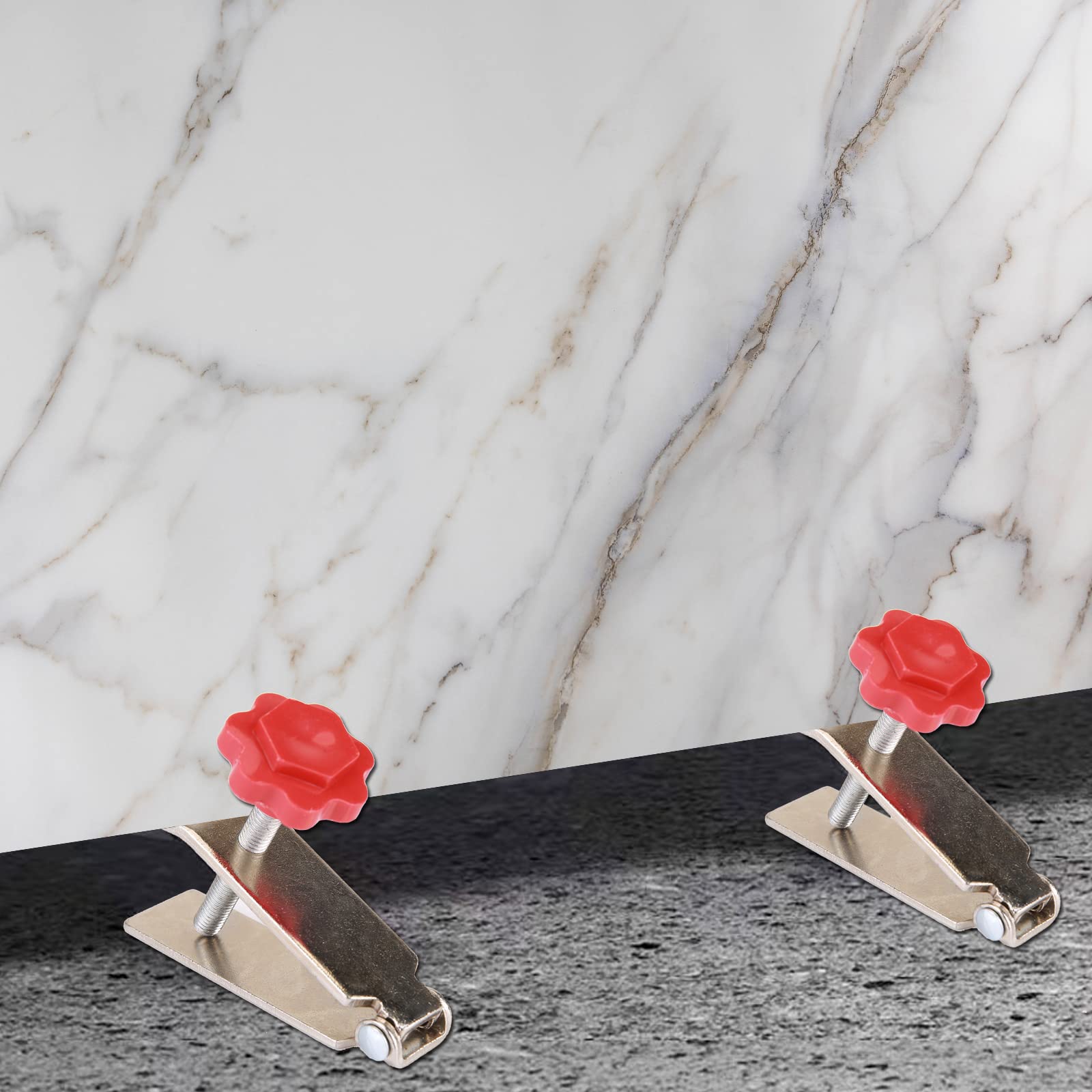 BOLUDON Tile Elevator Jack,10PCS Tile Lifter,Wall Tile Adjustment Lifting Tool,Hand Lifting Tool,Drywall Board Lifter,Wall Tile Height Adjuster,Manual Positioning,Men's Labor Saving Tool (10)