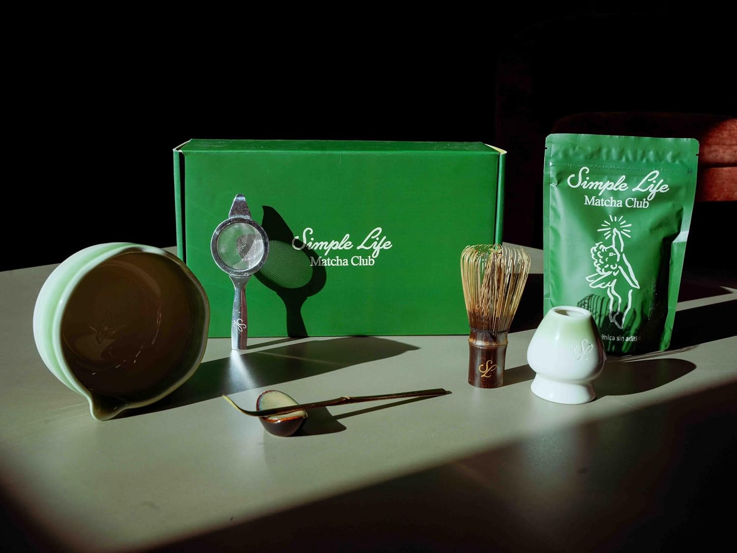 Matcha Essential Kit with Bamboo Ceremonial Tools, Complete Set for Home Preparation, Perfect for everyday.