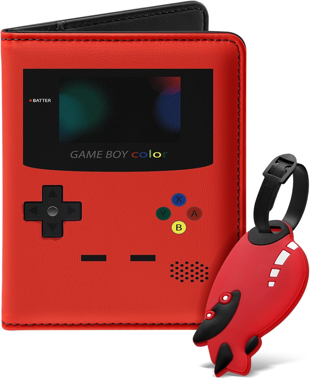 Slohif Kids Passport Holder Lugguage Tag Set Suitcase Cover Wallet Case for Travel Boys Women – Cute Leather Passport Book Personalized Organizer Card Protector Sleeve Essentials Slim Carrier Game Slohif Kids Passport Holder Lugguage Tag Set Suitcase Cover Wallet Case for Travel Boys Women – Cute Leather Passport Book Personalized Organizer Card Protector Sleeve Essentials Slim Carrier Game