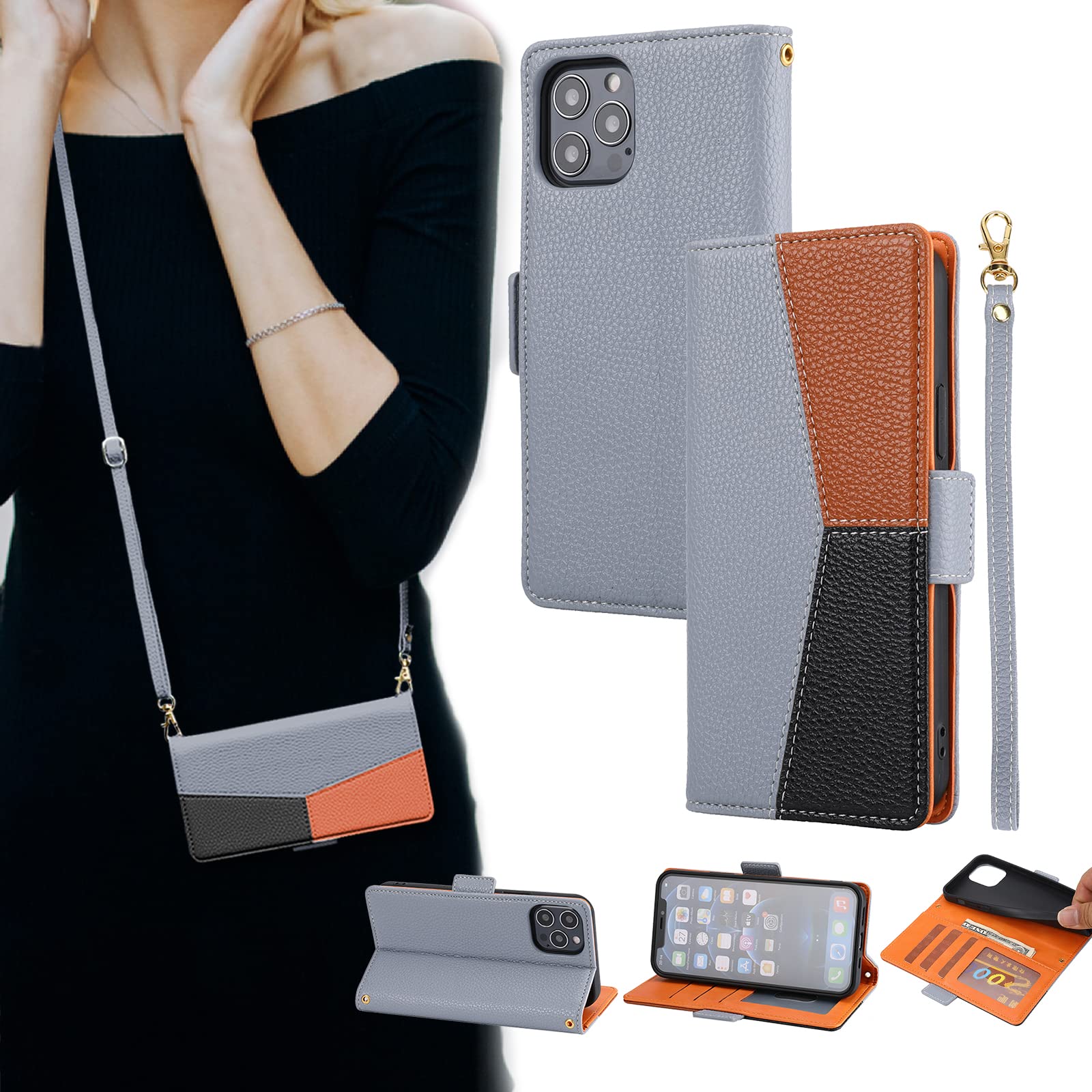 ☆ HANDODO iPhone 12ケース スタンド機能 携帯ケース 961 Amazon.co.jp: Handodo スマホケース アイホン12/12 Pro ケース 手帳型