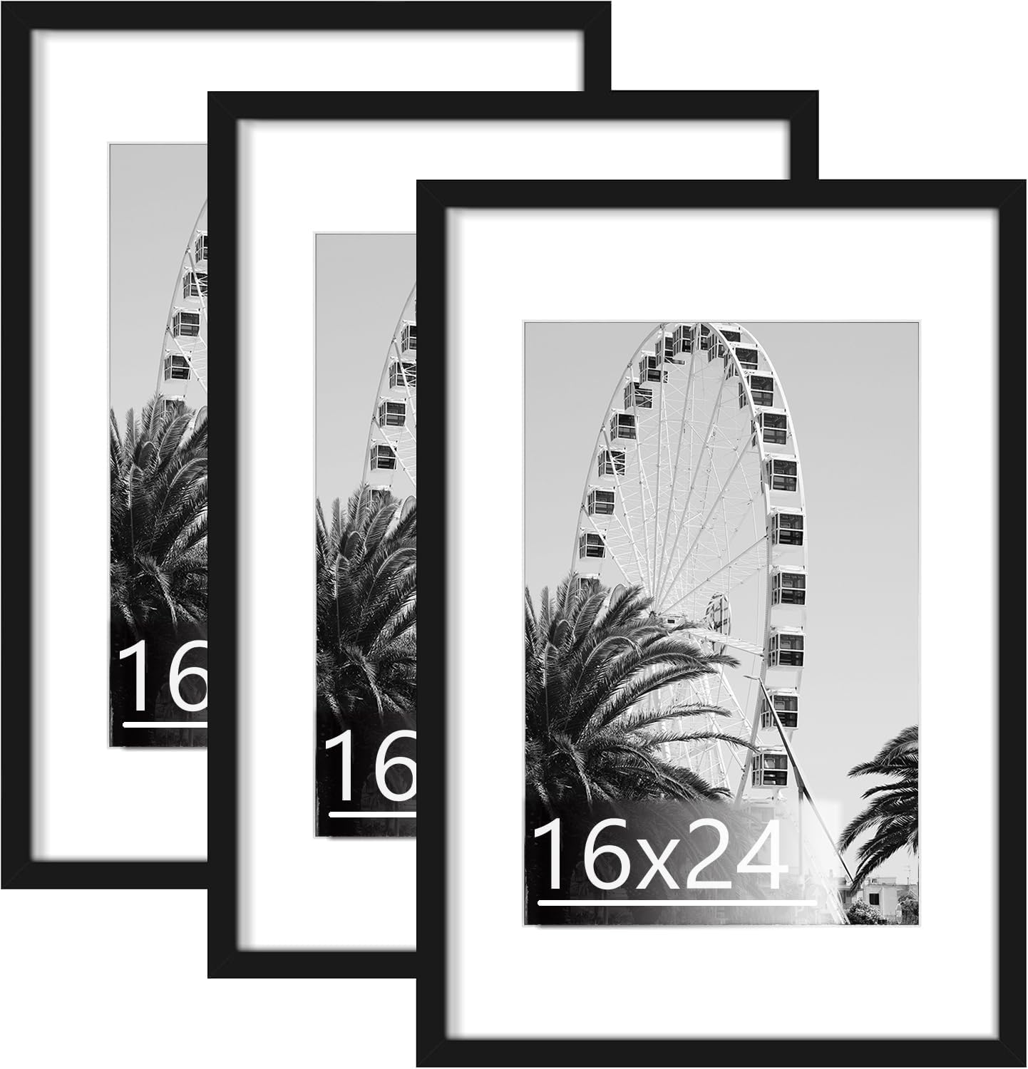Amazon.com - Abtgt 16x24 Frame Set of 3, Display Pictures 12x18