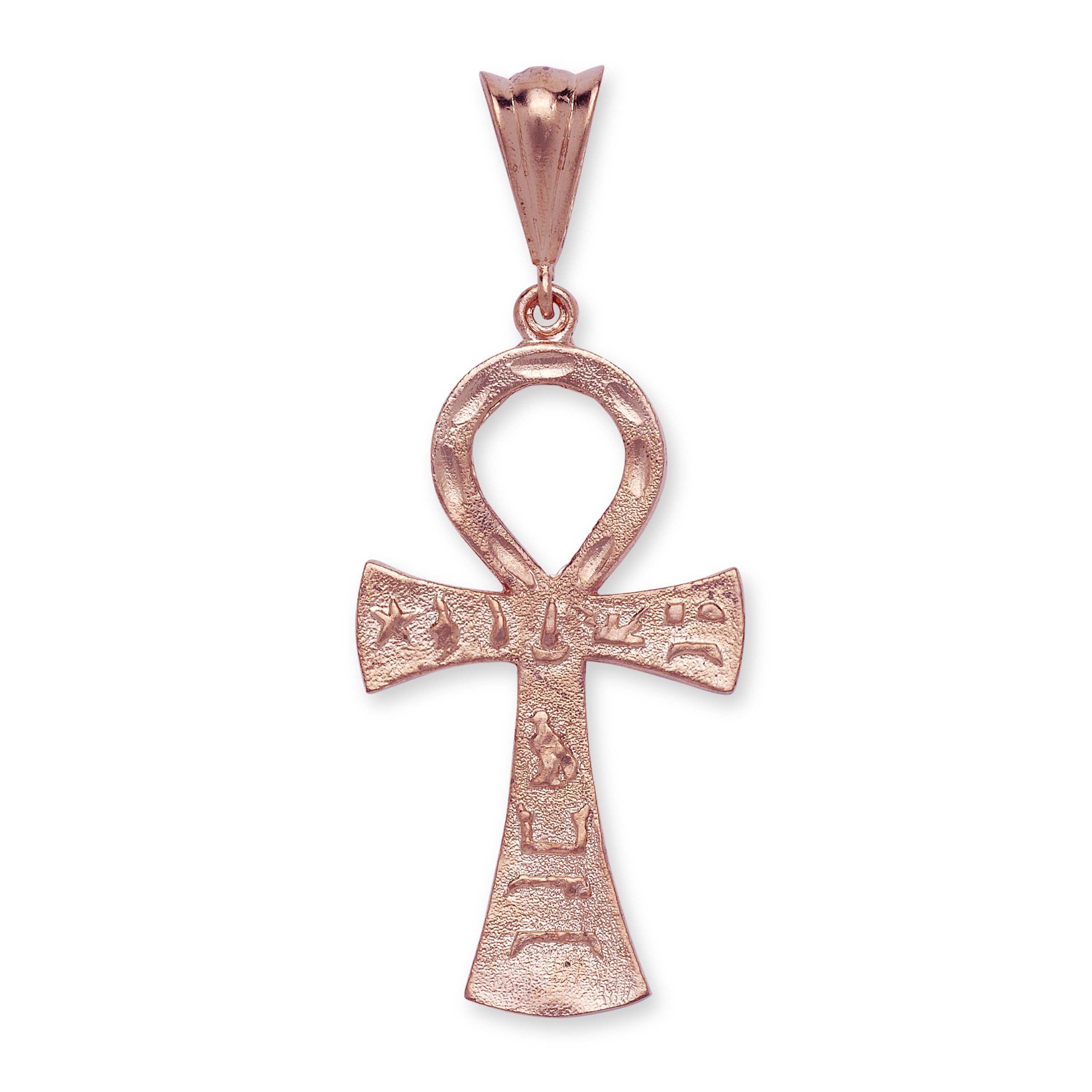 Better JewelryReal Pure Copper Large Ankh Pendant, Charm for men, women