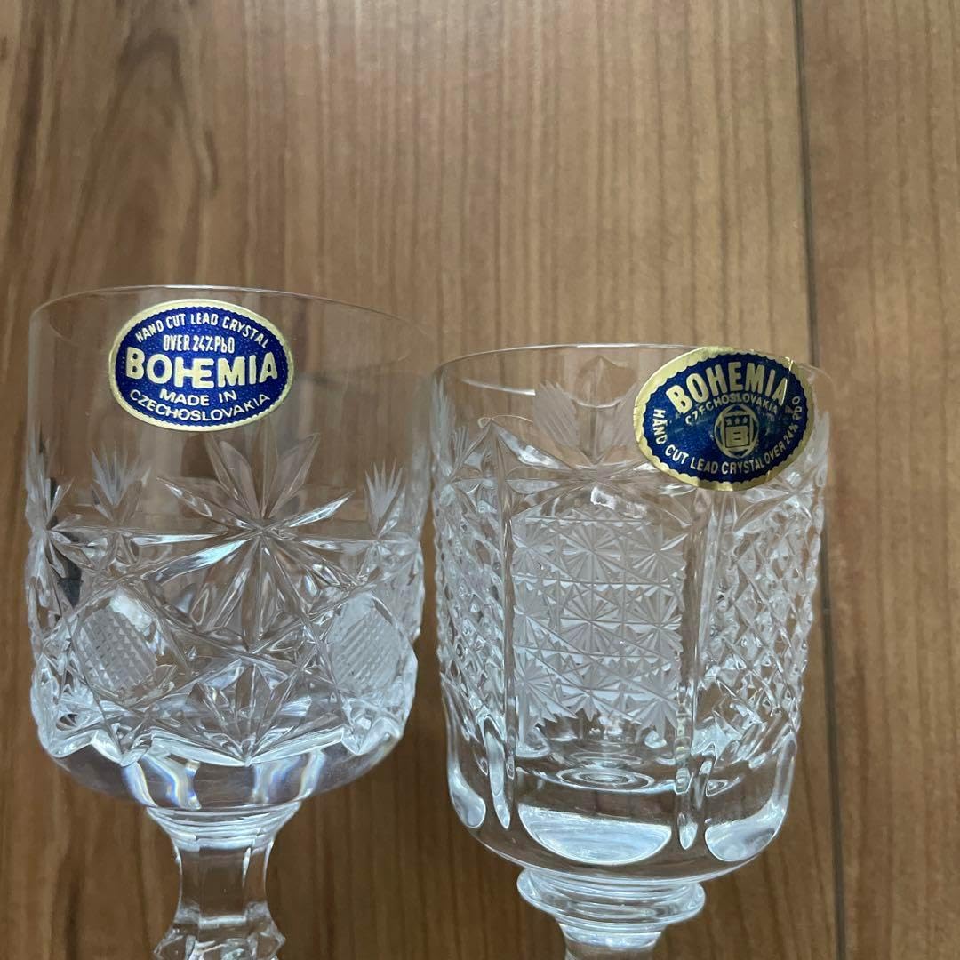 リキュールグラス 長崎びーどろ 和ガラス レトロ ワイングラス 骨董品