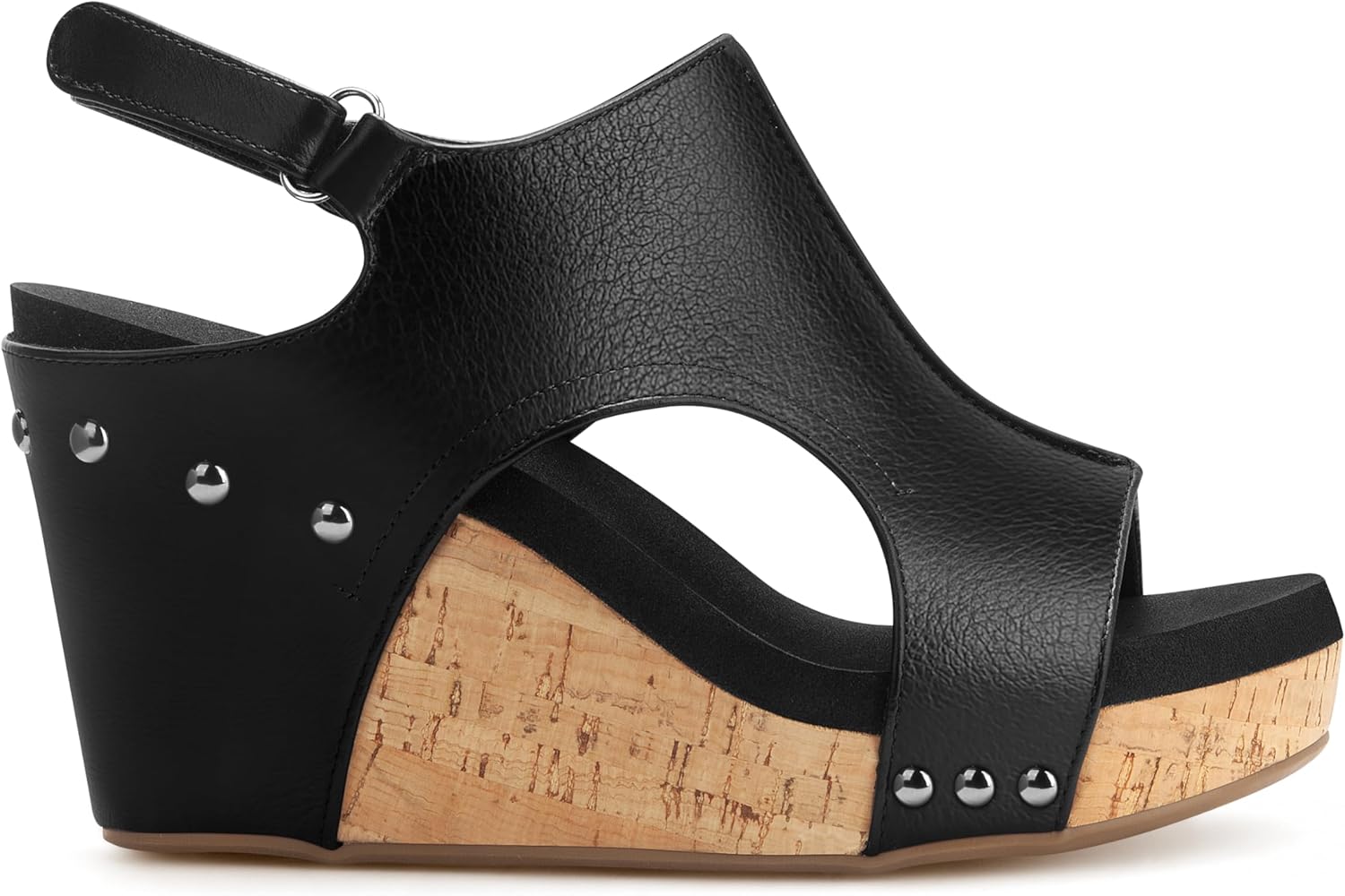 PARTY Womens Wedge Sandals With Strap for Dressy Ladies Sandals Casual 3 Inch Wedge