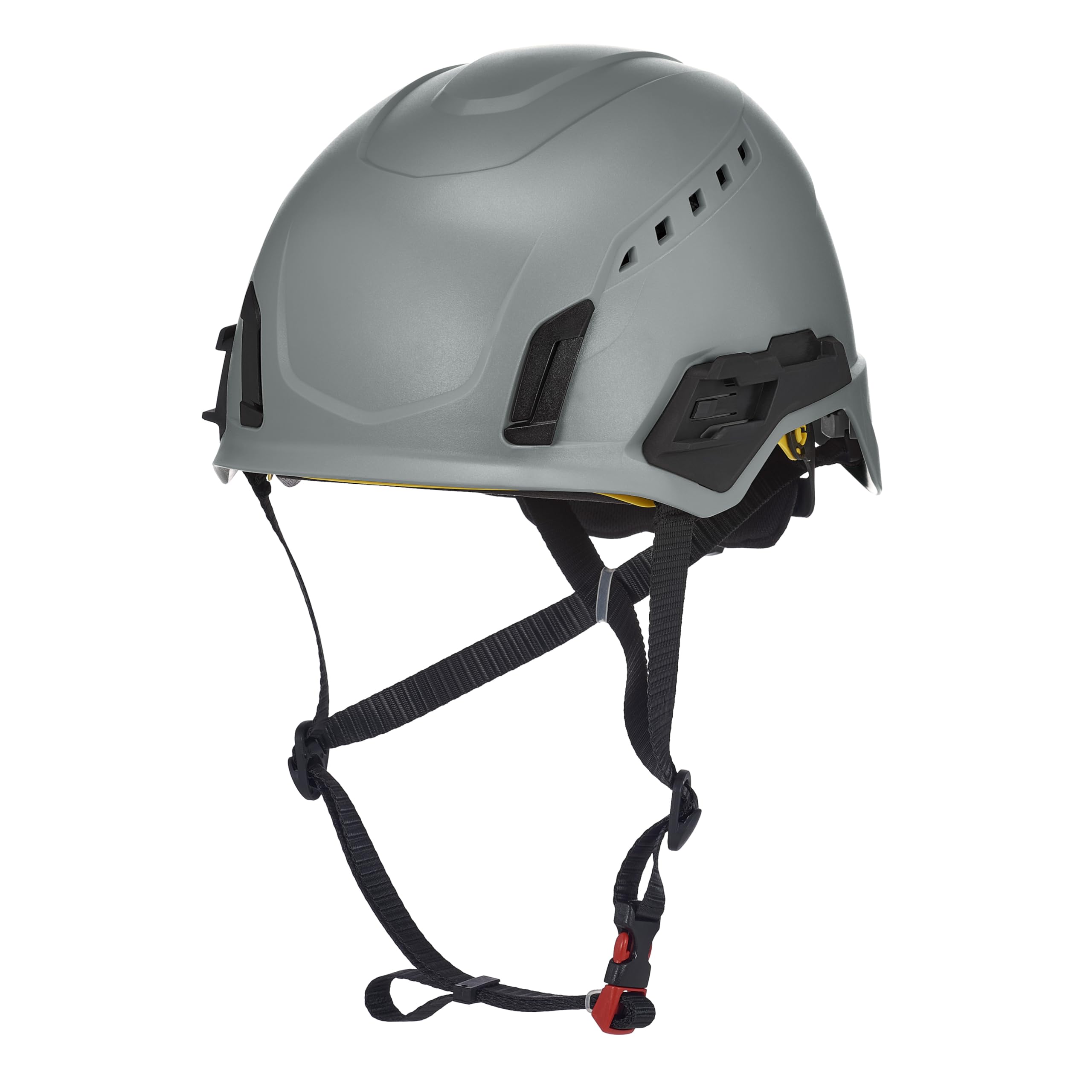 MSA V-Gard H2 Pro Safety Type 2 Helmet with Comfortable Fas-Trac III Ratchet Suspension |Push-Button Accessory Rail and Universal Lighting Clips |