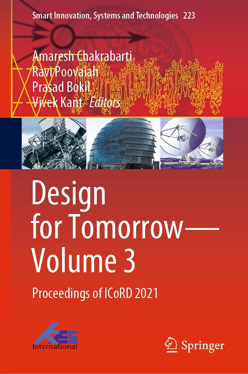 ICoRD 2021 Proceedings: livre Design for Tomorrow Volume 3 en innovation