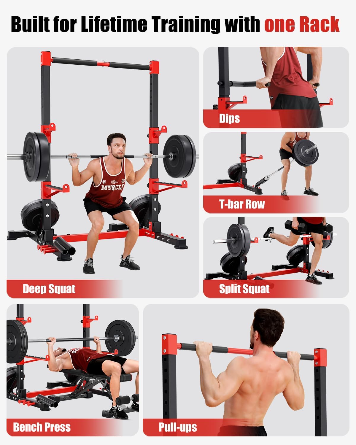 Transform Your Home Gym: YOLEO Squat Rack Review & Recommendations