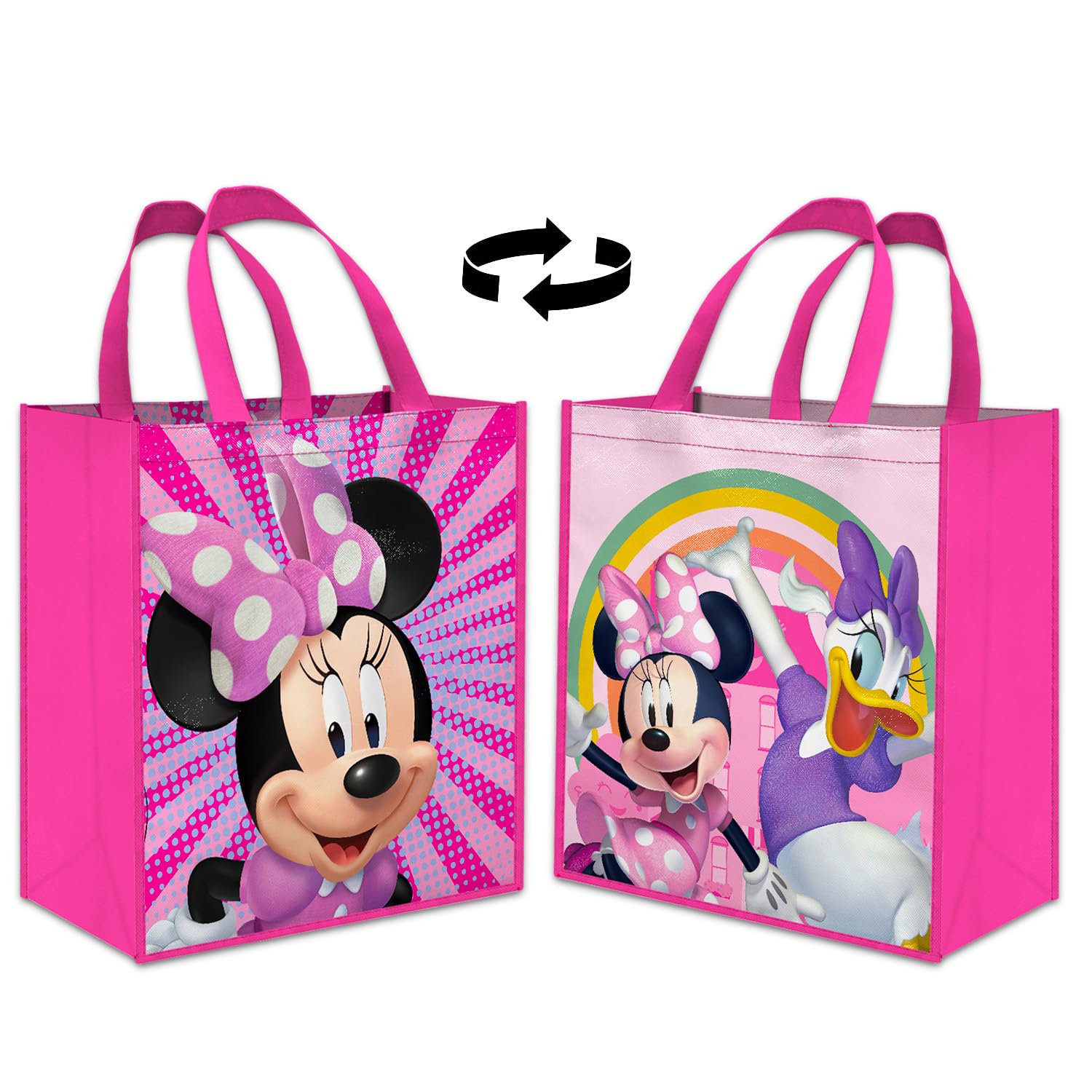 ICE TOYS Juego De Rosquilla Y Reposabrazos Para Niños - Flotadores De Piscina Y Playa Con Personaje Minnie - Diámetro 50 Cm - 3-6 Años