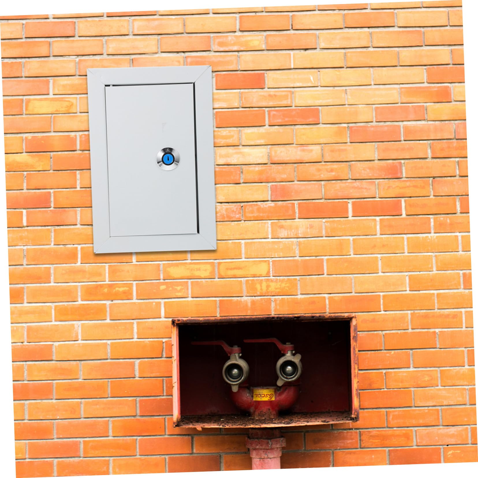 jojofuny Cassetta di Distribuzione Elettrica da Parete in Ferro Bianca per Uso Domestico Protezione Sicurezza e Funzionamento Affidabile