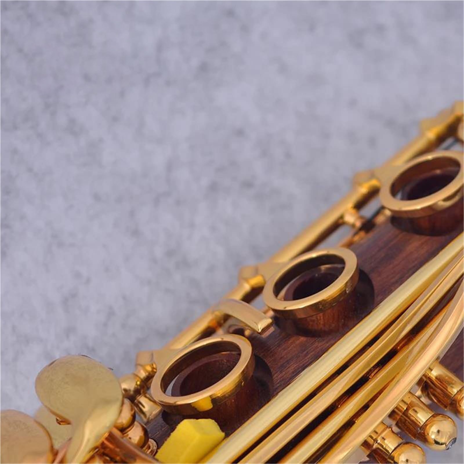 Professionelle Klarinette Klarinette Aus Rotem Holz Professionelle BB Vergoldete 18/17 Klappen Einfach Zu Spielen(18 Key)