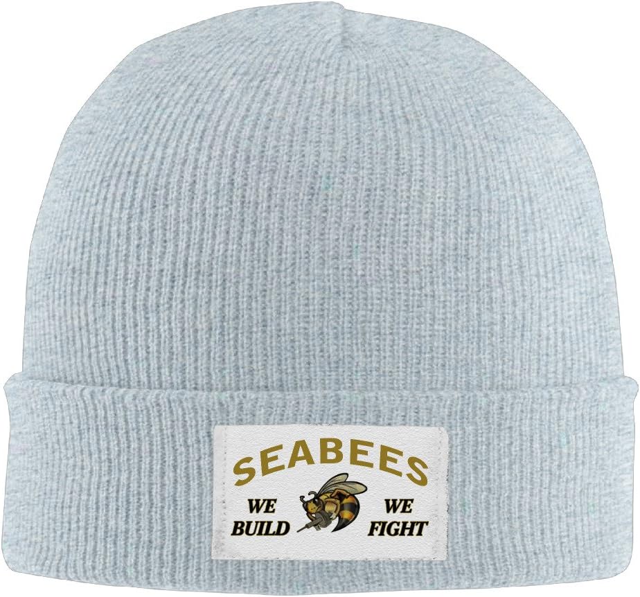 Ninanamo Navy Seabees Beanie Toboggan Hat Apparel
