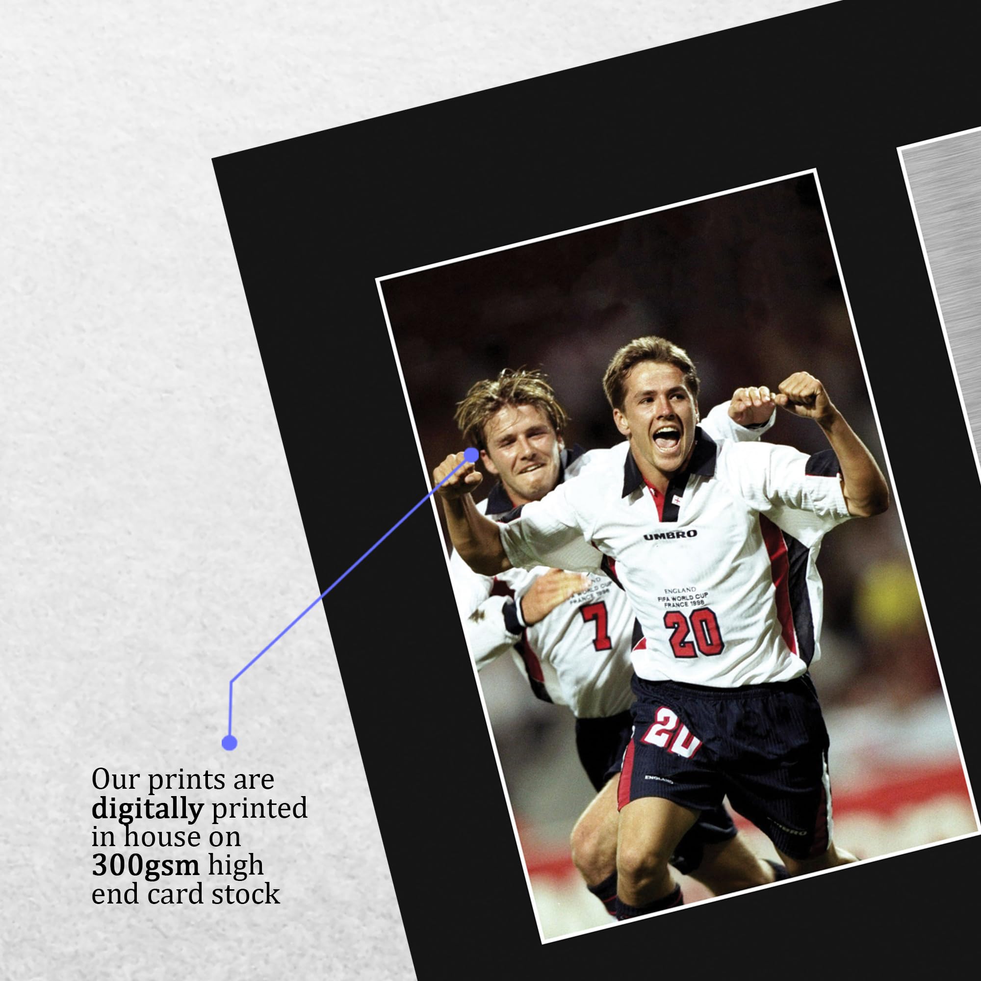 Amazon.com: HWC Trading Michael Owen England Gifts Printed Signed