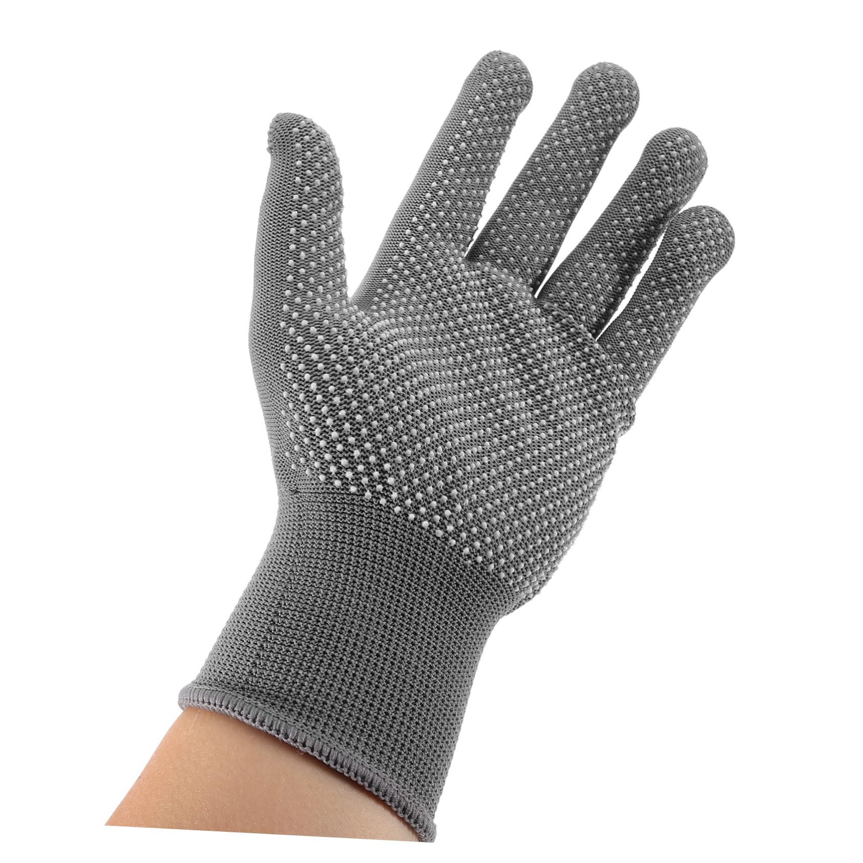 BESTonZON guanti da esterno comodi guanti da equitazione guanti da guida guanti per sudate guanti per il gioco guanti da ciclismo impermeabili guanti da allenamento nylon Grigio