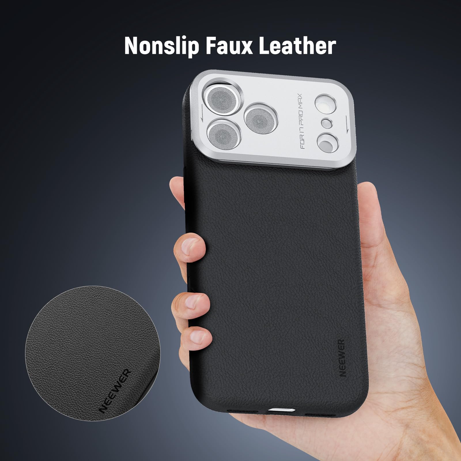 Amazon.com: NEEWER Phone Case for 17 Pro Max, Modular Protective
