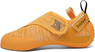 SoleEase Climbing Shoes Men Women: Slip-Resistant Lightweight Bouldering Shoes Breathable Upper for Precision Grip