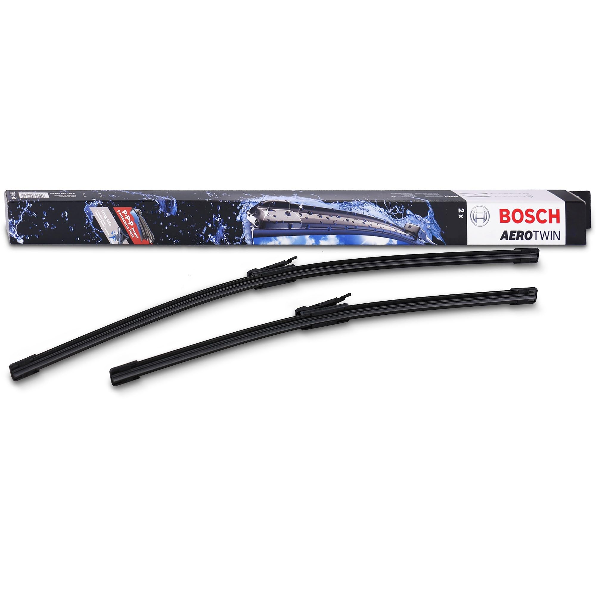 Bosch A820S - tergicristalli Aerotwin - Lunghezza: 650/475 mm - 1 set per parabrezza anteriore