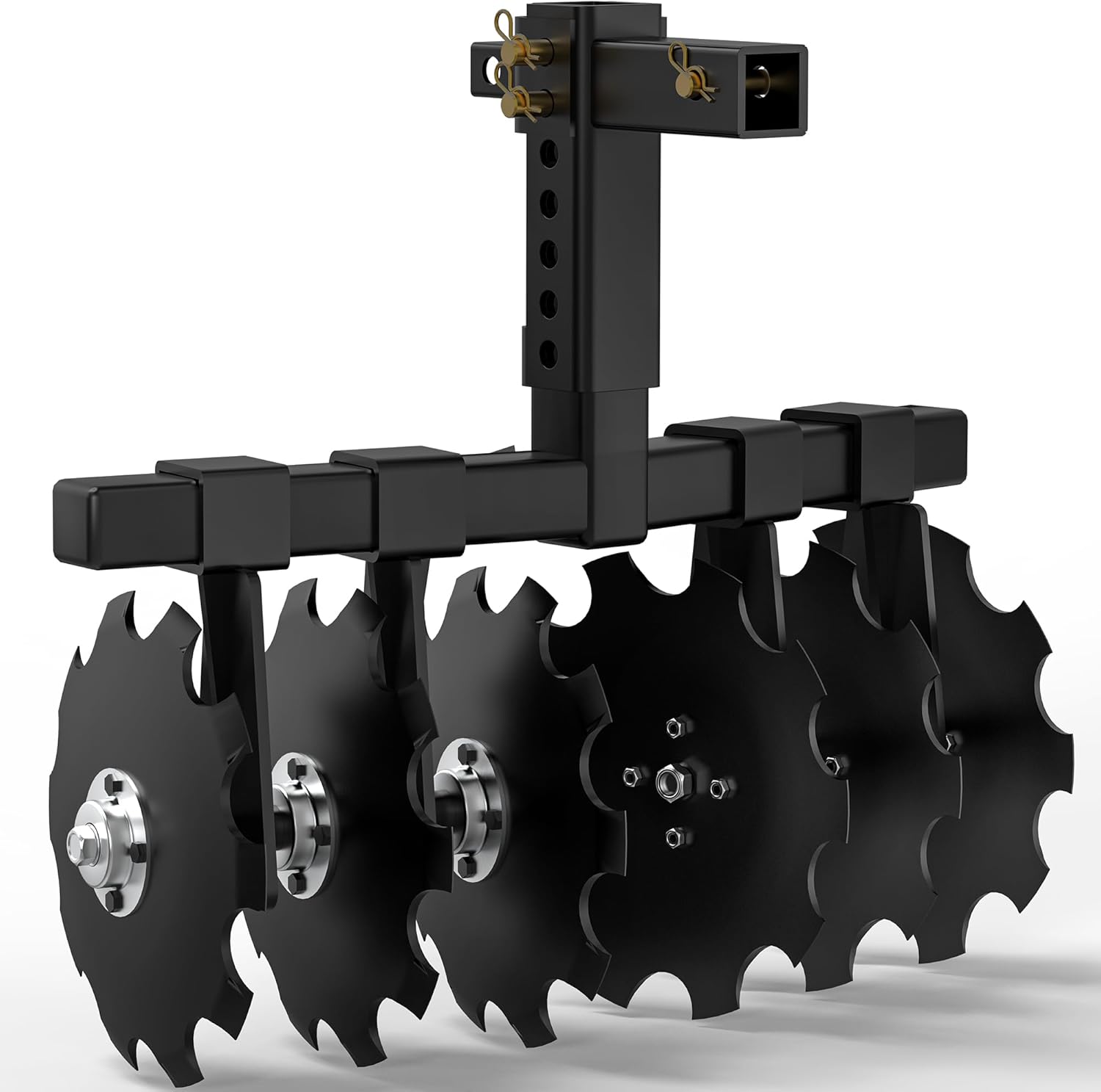 YINTATECH 28" Tractor Disc Plow Harrow with 2" Receiver,Tow