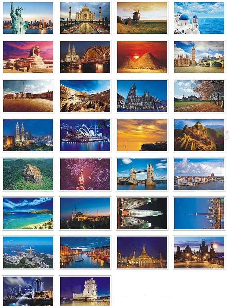 30 Cartes Postales Rétro Paris - Format 14x10 Cm, Carton Blanc Haute Qualité, Parfaites Pour Collection, Correspondance Ou Cadeau