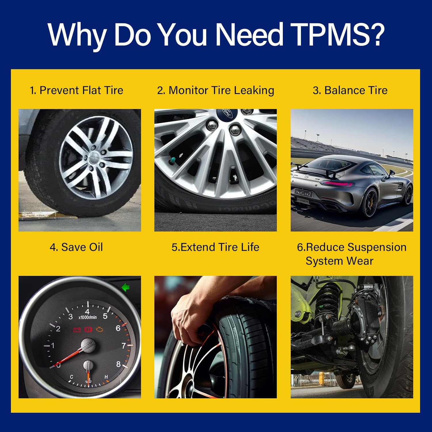 4Pc 4260706011 4260733011 42607-33021 PMV-107J 4260733021 Tpms 315MHz Programmed Tire Pressure Monitoring System Sensor TPMS Sensor Fits for Lexus for Scion for Toyota