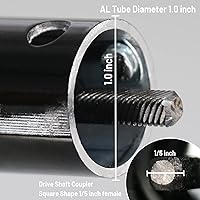 Vista 5 de Accesorio de recortadora de eje recto de 18 pulgadas (accesorio de recortadora de cuerdas)