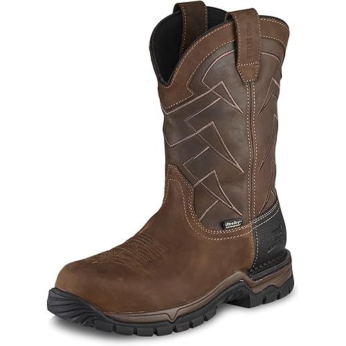 Irish Setter, Two Harbors, Men’s, 11", Waterproof, Non-Metallic Safety Toe, Work Boot