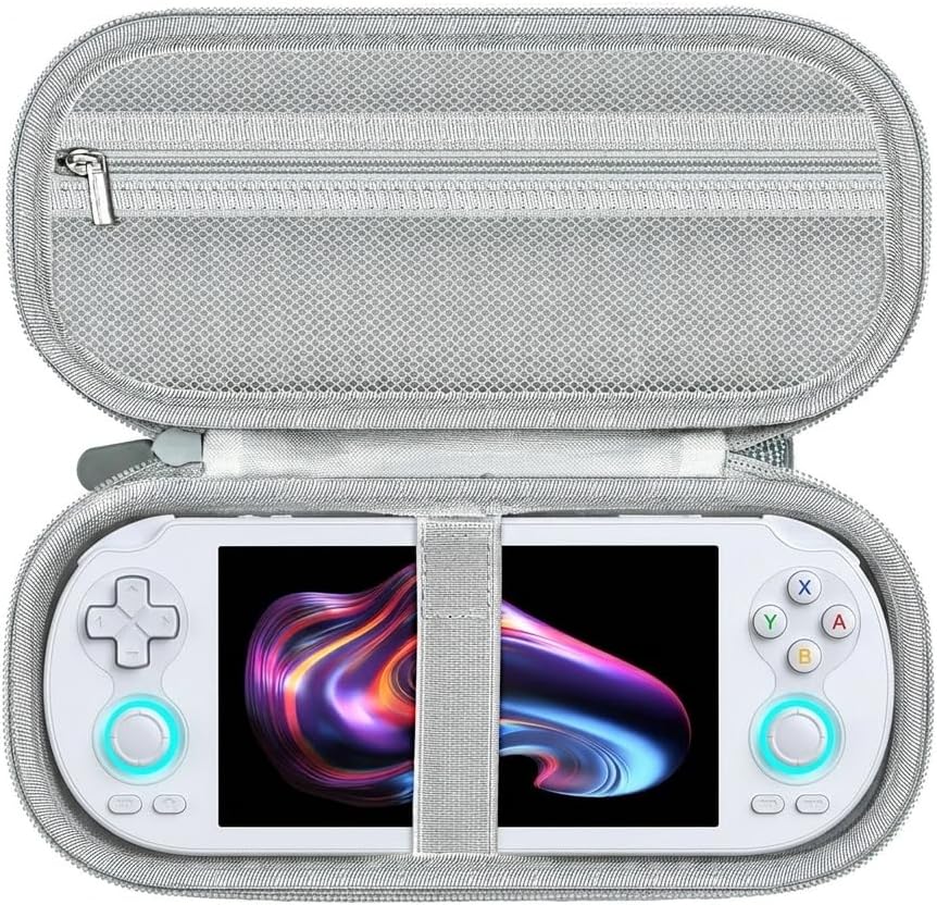 Glaheny Case for Anbernic RG Vita / Retroid Pocket 6, Only Case (Grey)