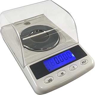 Optima Home Scales Quartz Milligram WEIGH Scale White, QU-53